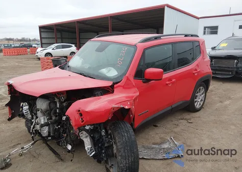 2019 Jeep Renegade Latitude 4X4 из США, поврежденный, VIN ZACNJBBB7KPK02793